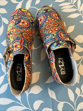The Limited Multicolor Floral Slip-On Mules